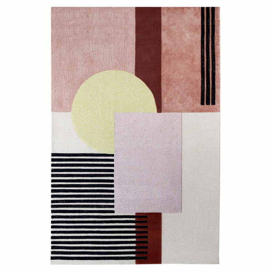 Around Colors Rug - Yellow