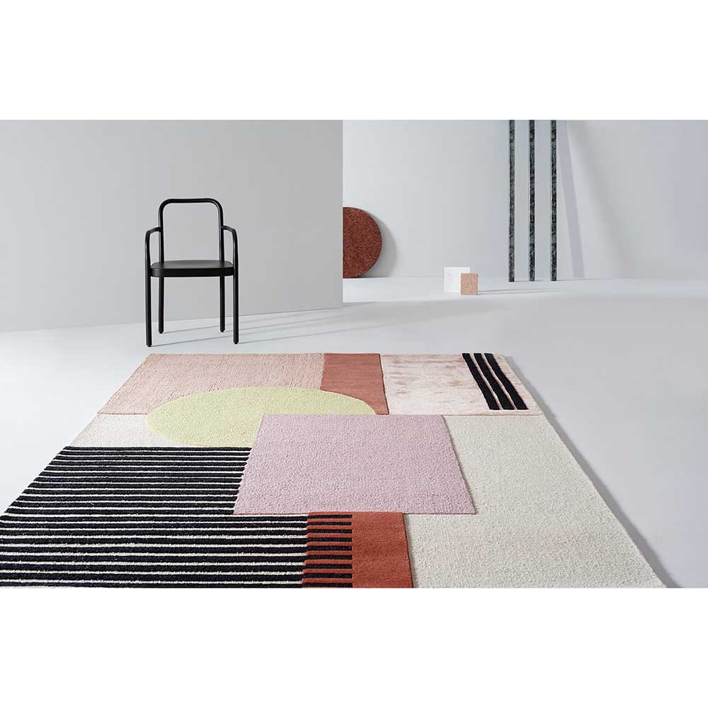 Around Colors Rug - Yellow