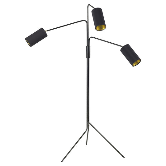 Array Cotton Floor Lamp - Bronze