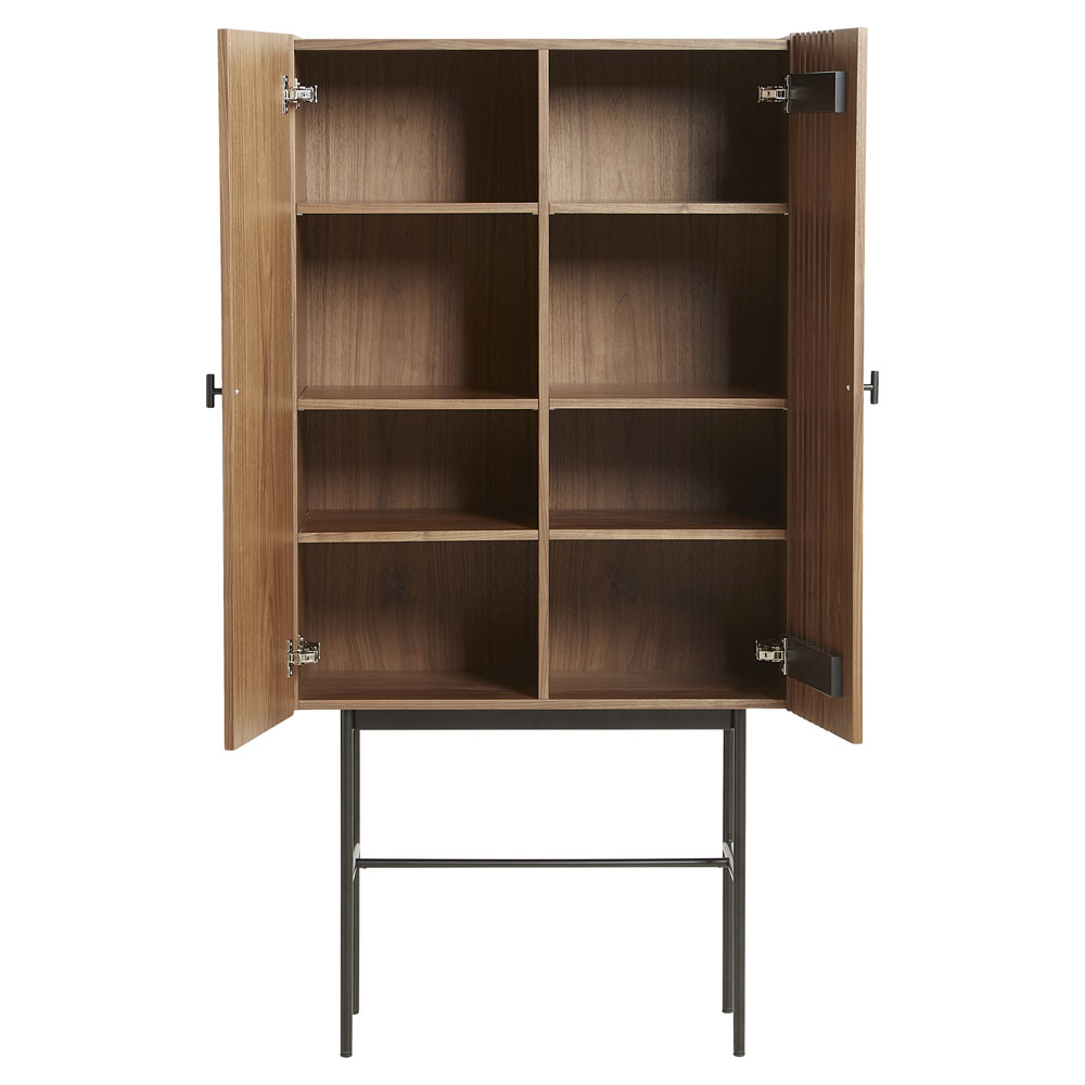 Array Highboard - Walnut