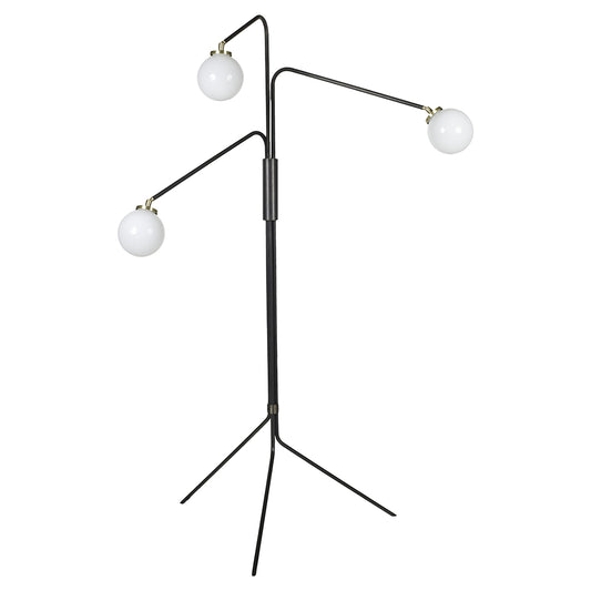 Array Opal Floor Lamp - Bronze