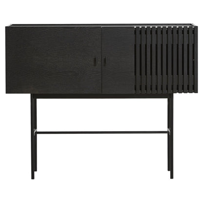 Array Sideboard 47''W - Black Painted Oak