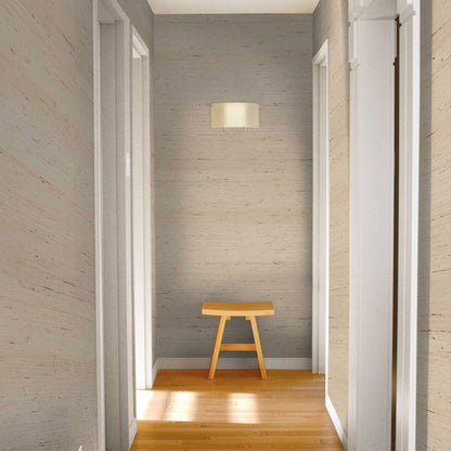Arrowroot Weave Grasscloth Wallpaper - Light Natural Beachcomber