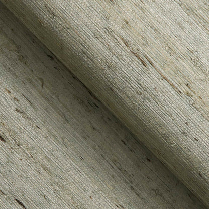 Arrowroot Weave Grasscloth Wallpaper - Pale Blue Sky Beachcomber