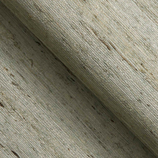 Arrowroot Weave Grasscloth Wallpaper - Pale Blue Sky Beachcomber