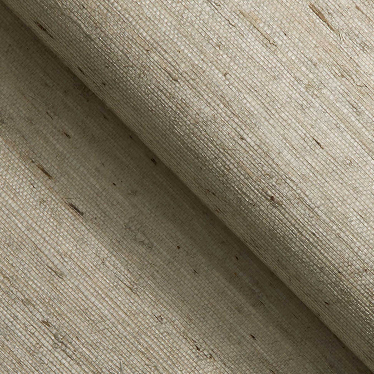 Arrowroot Weave Grasscloth Wallpaper - Taupe Grass Beachcomber