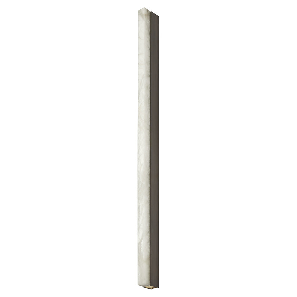 Artes Wall Sconce - Bronze, Satin Brass, Honed Alabaster