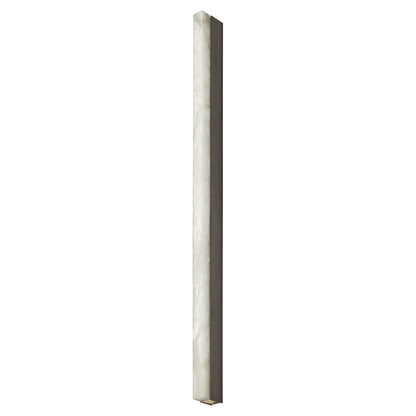Artes Wall Sconce - Bronze, Satin Brass, Honed Alabaster