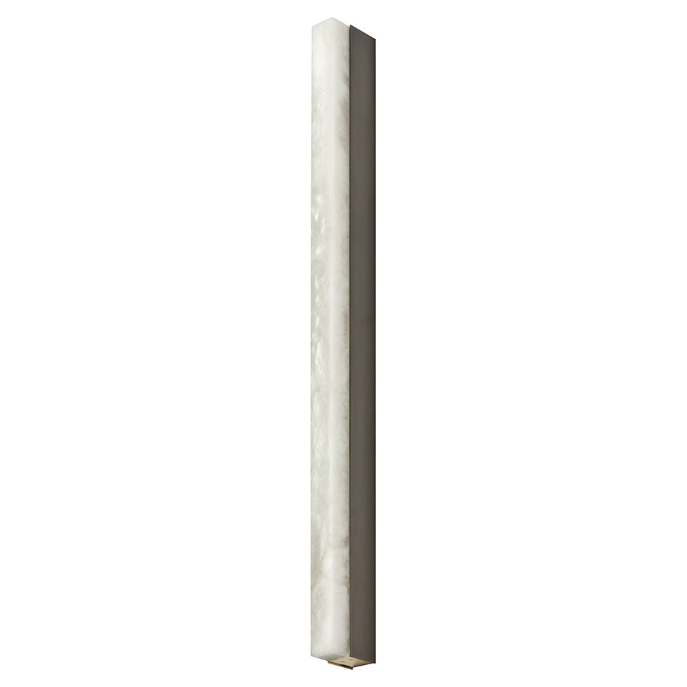 Artes Wall Sconce - Bronze, Satin Brass, Honed Alabaster
