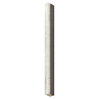 Artes Wall Sconce - Bronze, Satin Brass, Honed Alabaster