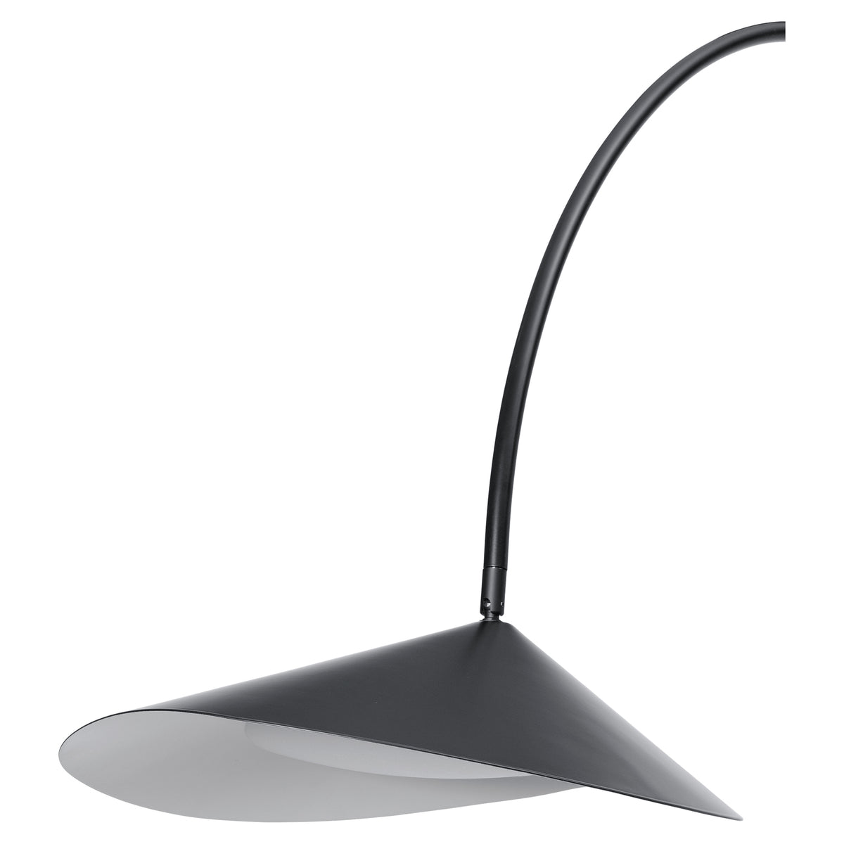 Arum Arched Floor Lamp - Black