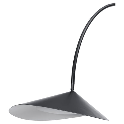 Arum Arched Floor Lamp - Black