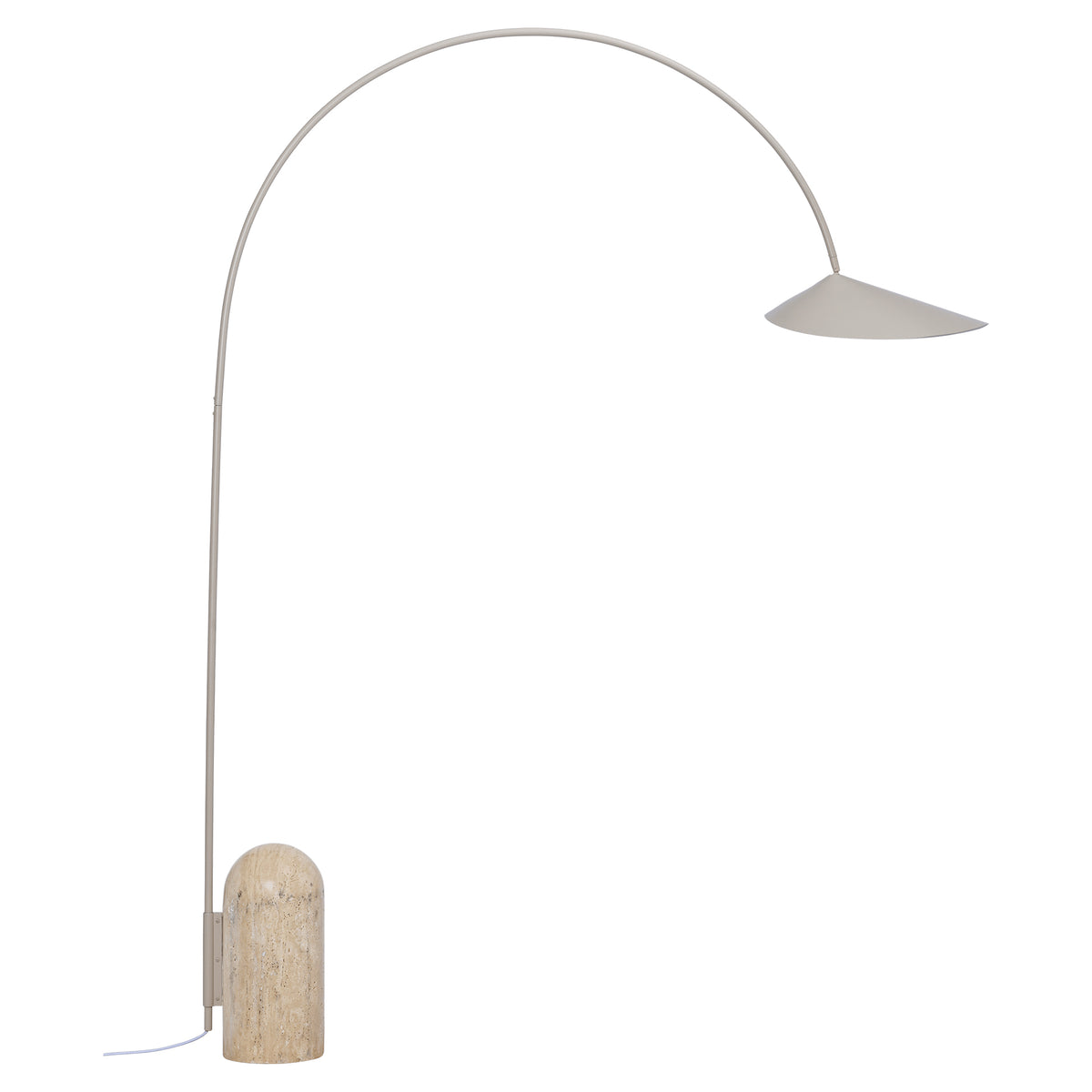 Arum Arched Floor Lamp - Cashmere