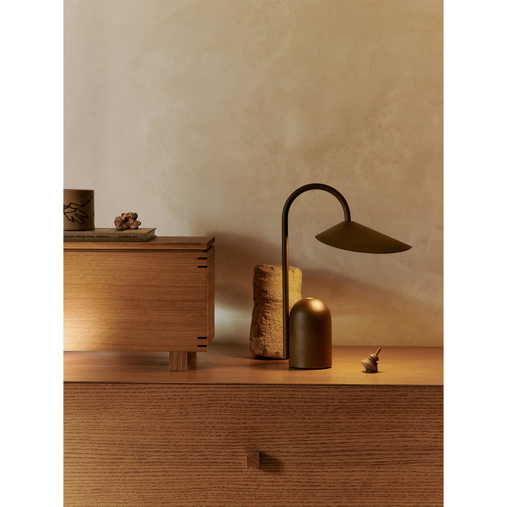 Arum Portable Lamp - Dark Chocolate