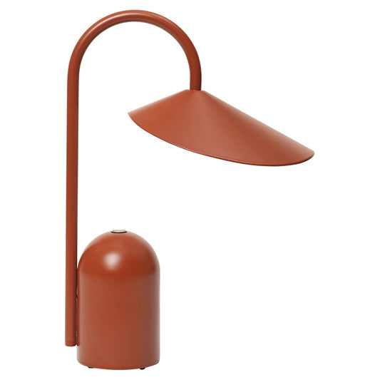 Arum Portable Lamp - Oxide Red