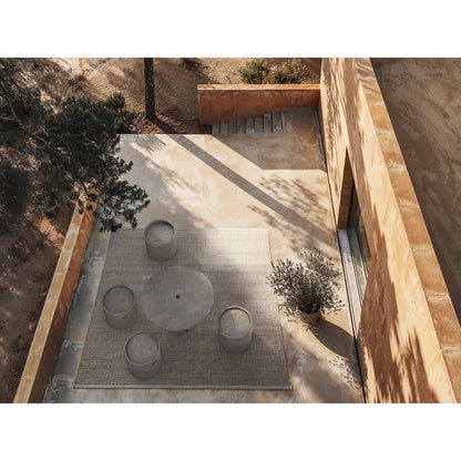 Ash Melange Rug - Earth