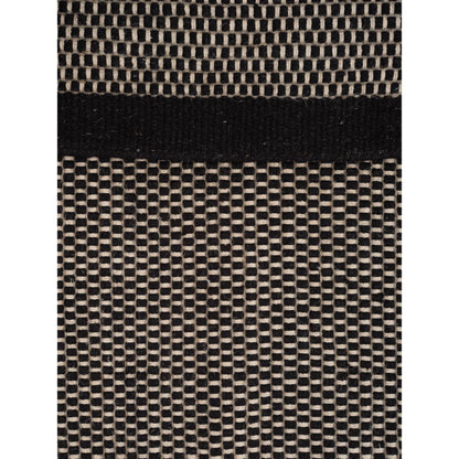 Asko Rectangular Rug - Black