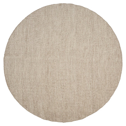 Asko Round Rug - Light Gray