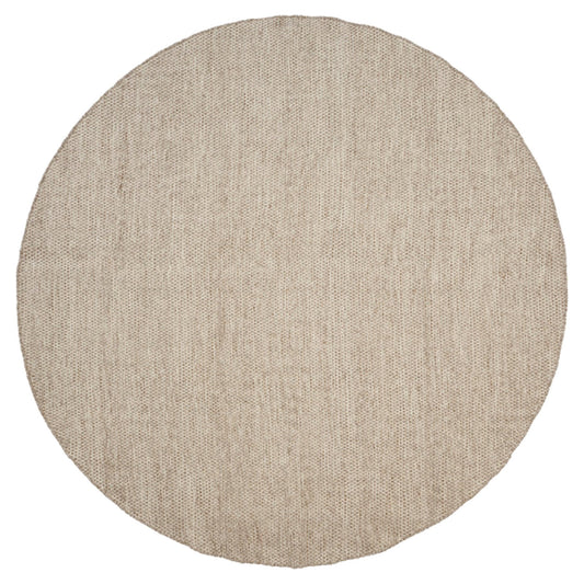 Asko Round Rug - Light Gray