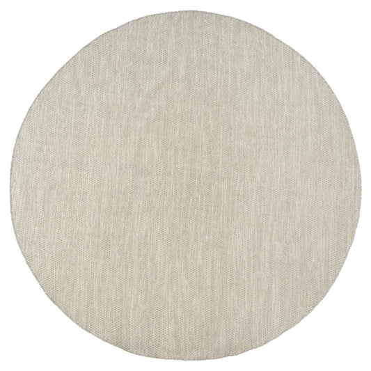 Asko Round Rug - Steel
