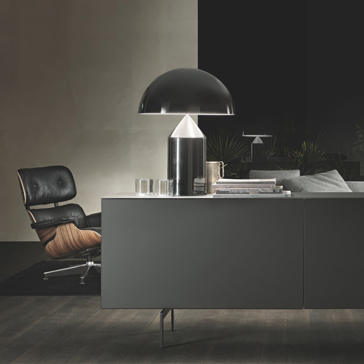 Atollo Table Lamp - Black