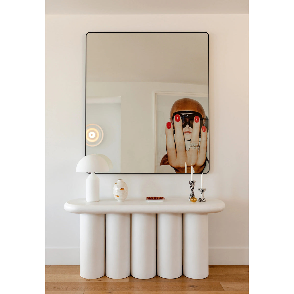 Atollo Table Lamp - Opal Glass