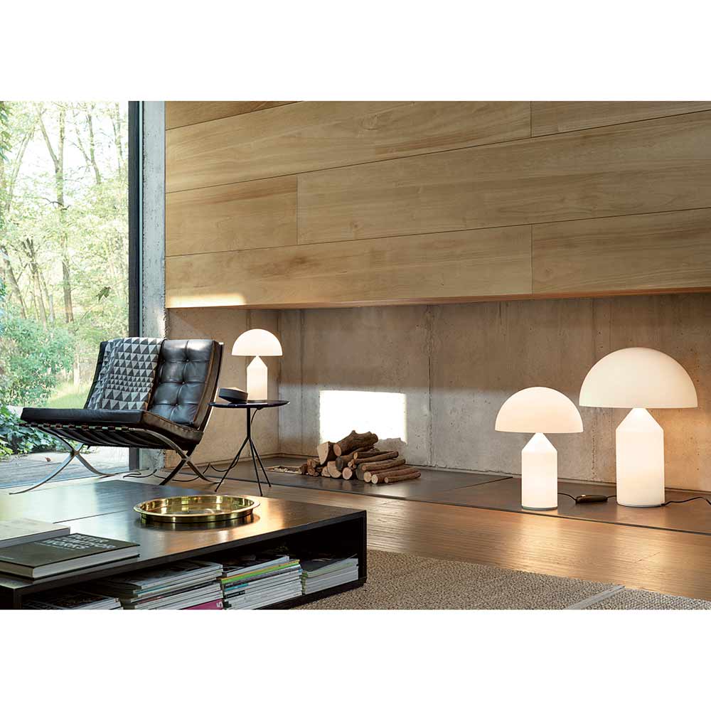 Atollo Table Lamp - Opal Glass