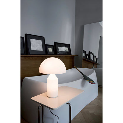 Atollo Table Lamp - Opal Glass