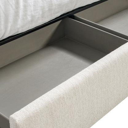 Avery Fabric Storage Panel Bed - 54"H