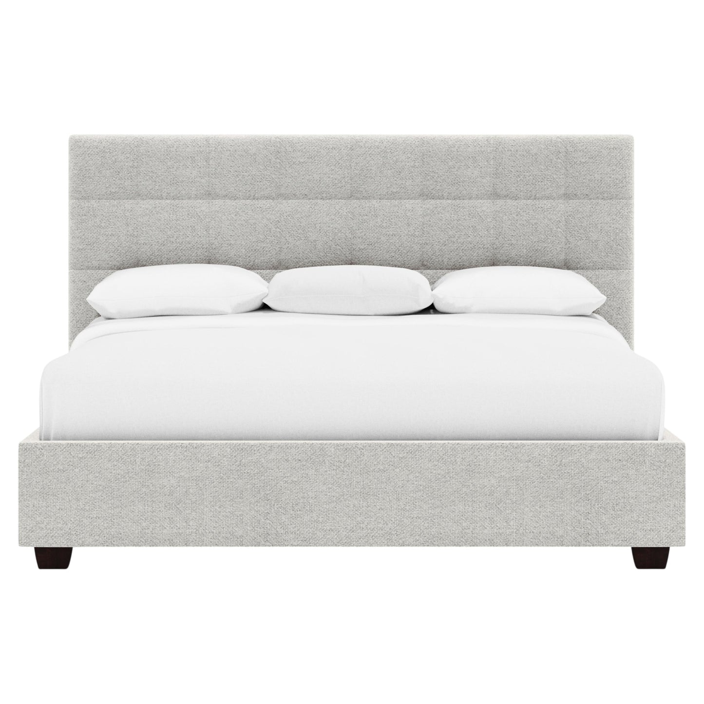 Avery Fabric Storage Panel Bed - 54"H, Without Buttons