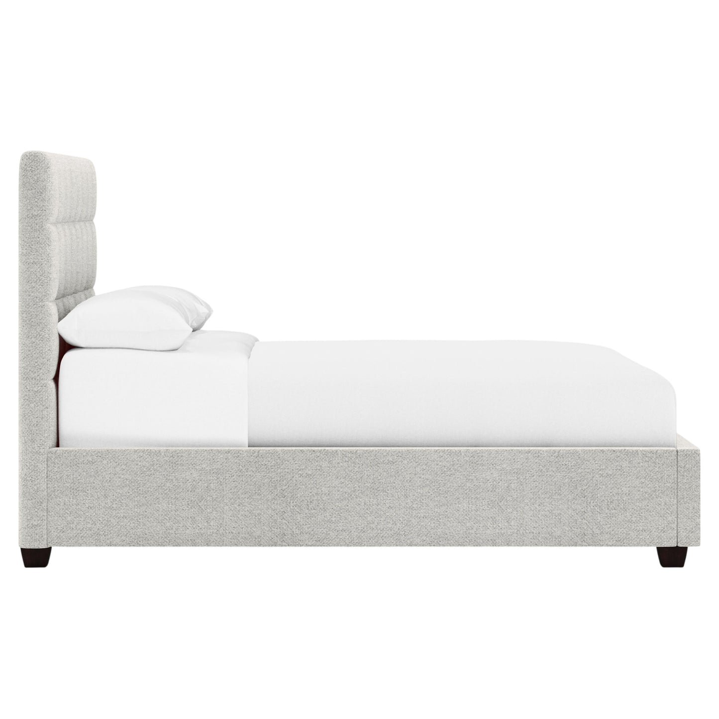 Avery Fabric Storage Panel Bed - 54"H, Without Buttons
