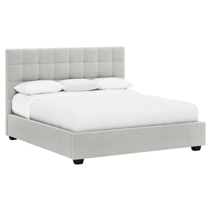 Avery Fabric Storage Panel Bed - 54"H, Without Buttons