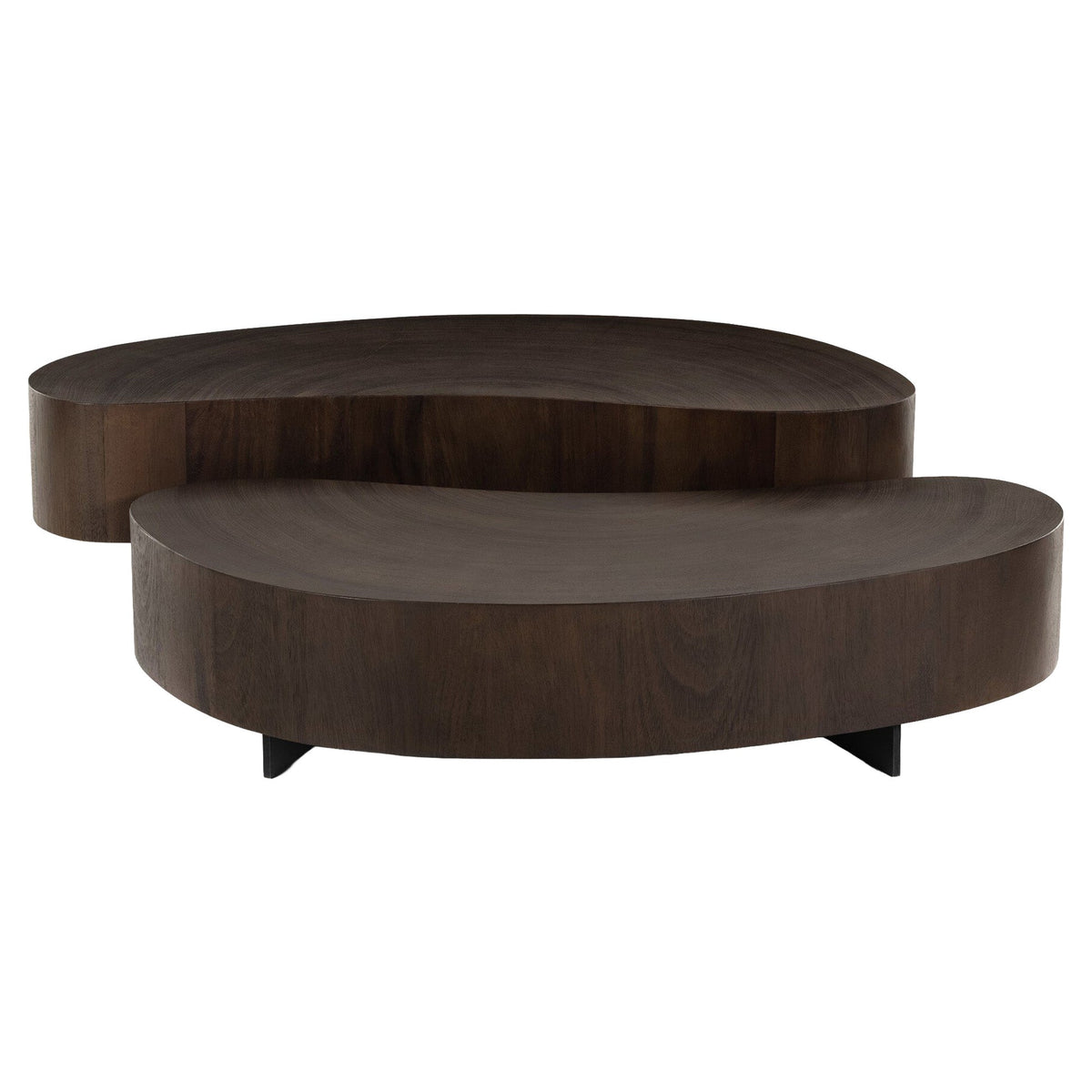 Avett Coffee Table Set - Smoked Guanacaste Oyster