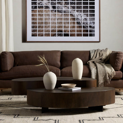 Avett Coffee Table Set - Smoked Guanacaste Oyster