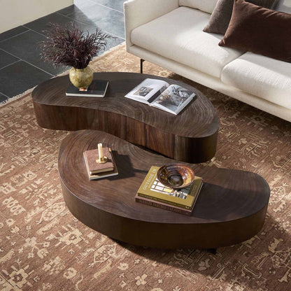Avett Coffee Table Set - Smoked Guanacaste Oyster