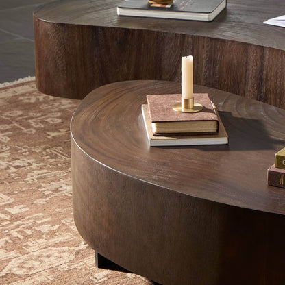 Avett Coffee Table Set - Smoked Guanacaste Oyster