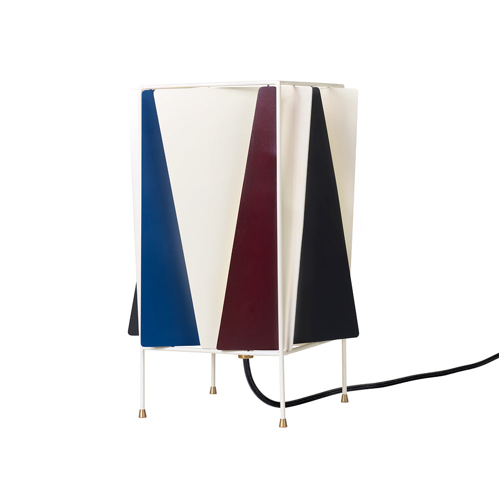 B-4 Table Lamp - Blue, Red, Black, White