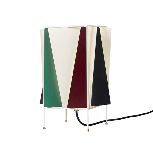 B-4 Table Lamp - Green, Red, Black, White