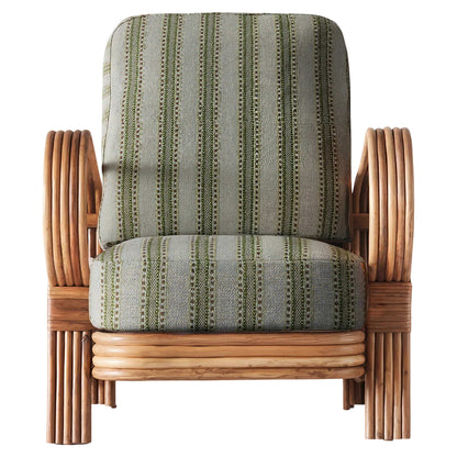 Bamboo Lounge Chair - Green