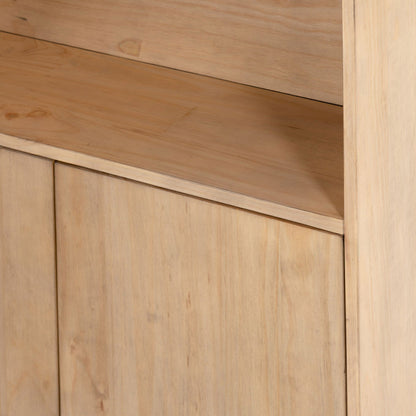 Bane Bookshelf - Smoked Pine - 105"W