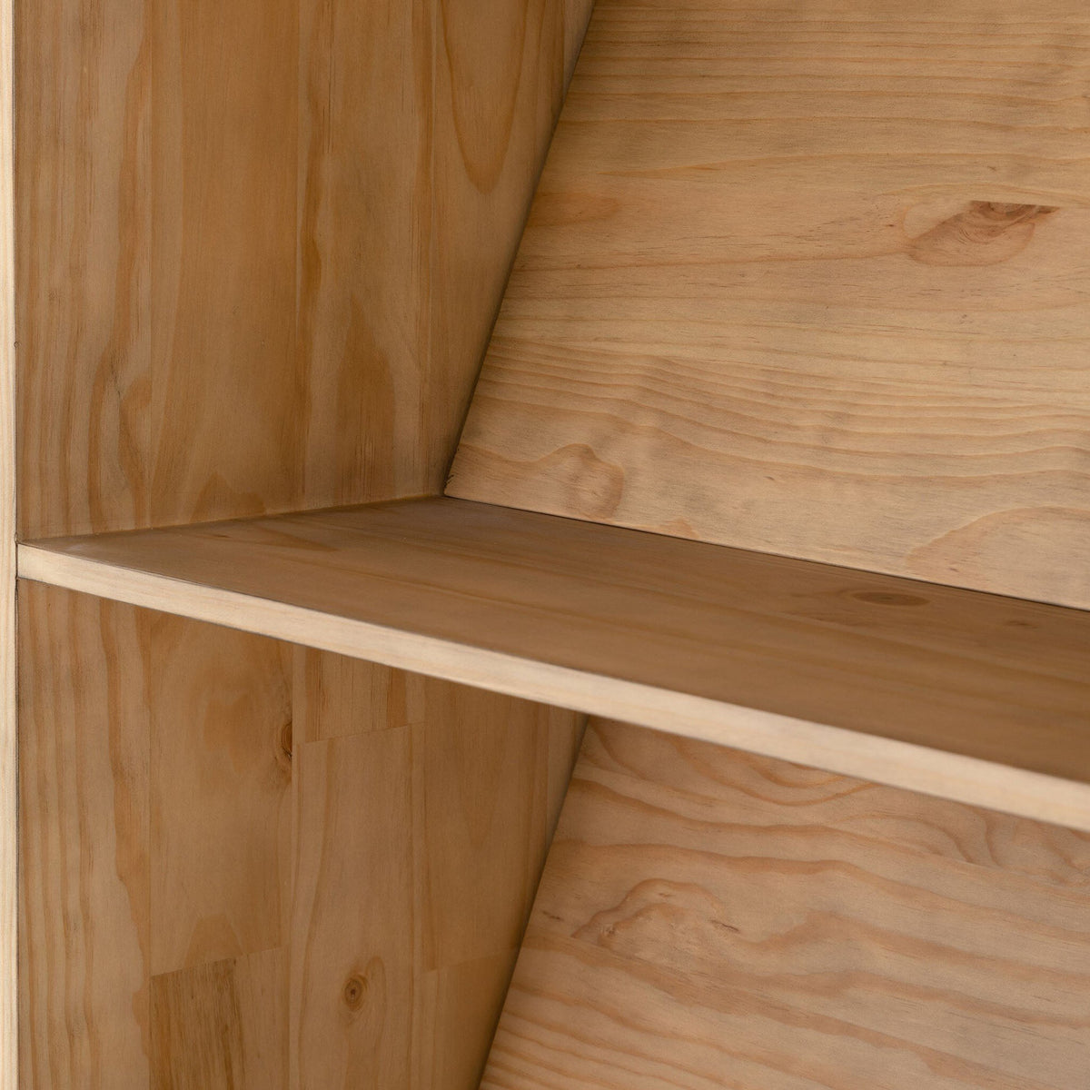 Bane Bookshelf - Smoked Pine - 105"W