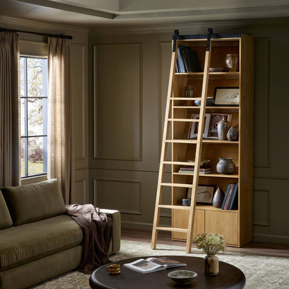 Bane Bookshelf - Smoked Pine - 35"W
