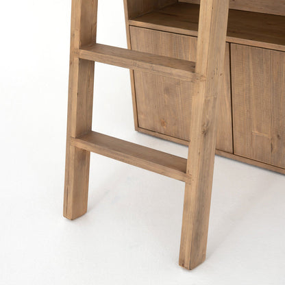 Bane Bookshelf - Smoked Pine - 35"W