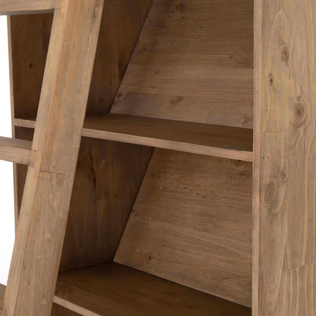 Bane Bookshelf - Smoked Pine - 35"W