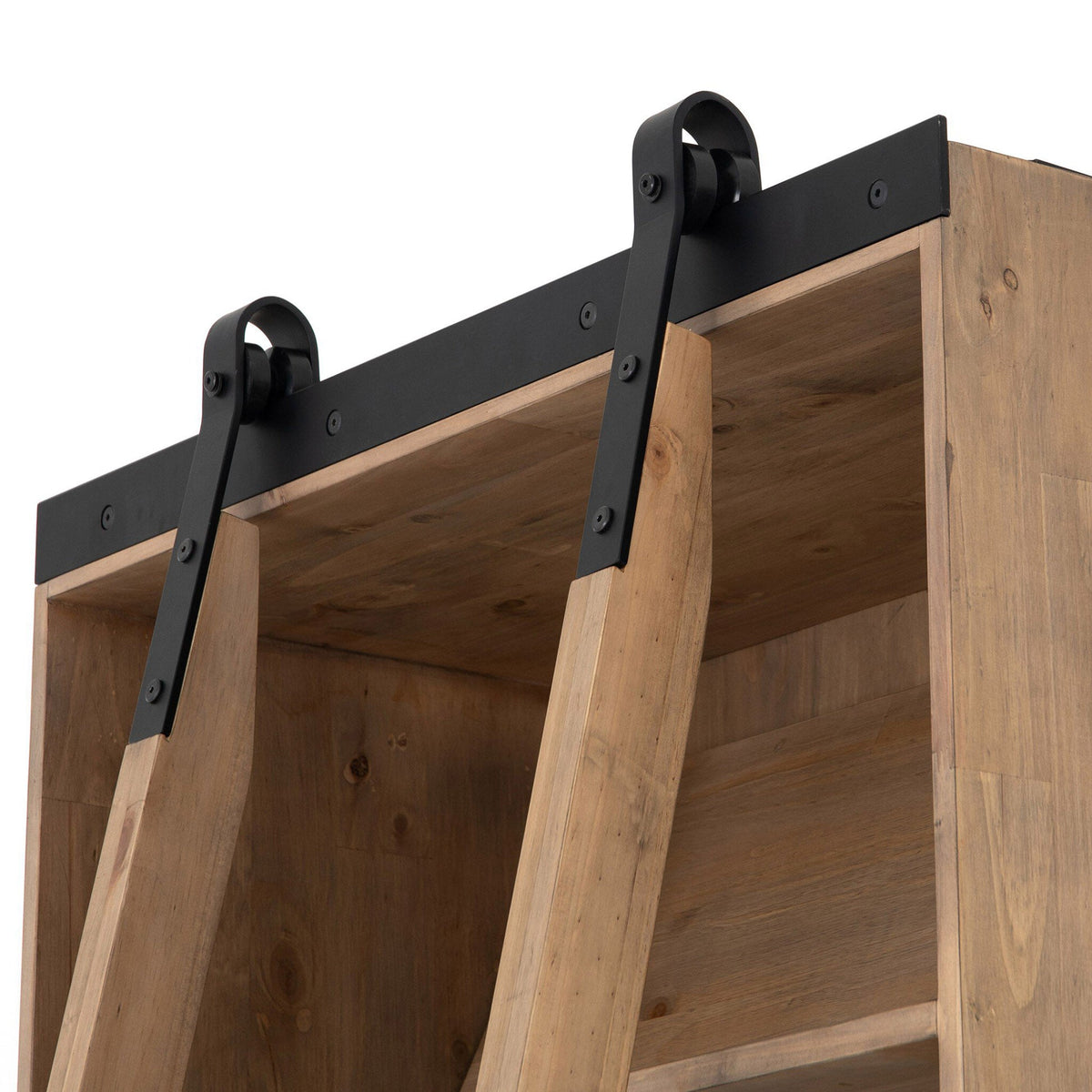 Bane Bookshelf - Smoked Pine - 35"W