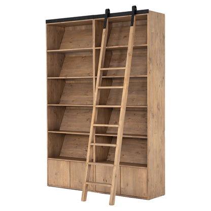 Bane Bookshelf - Smoked Pine - 70"W