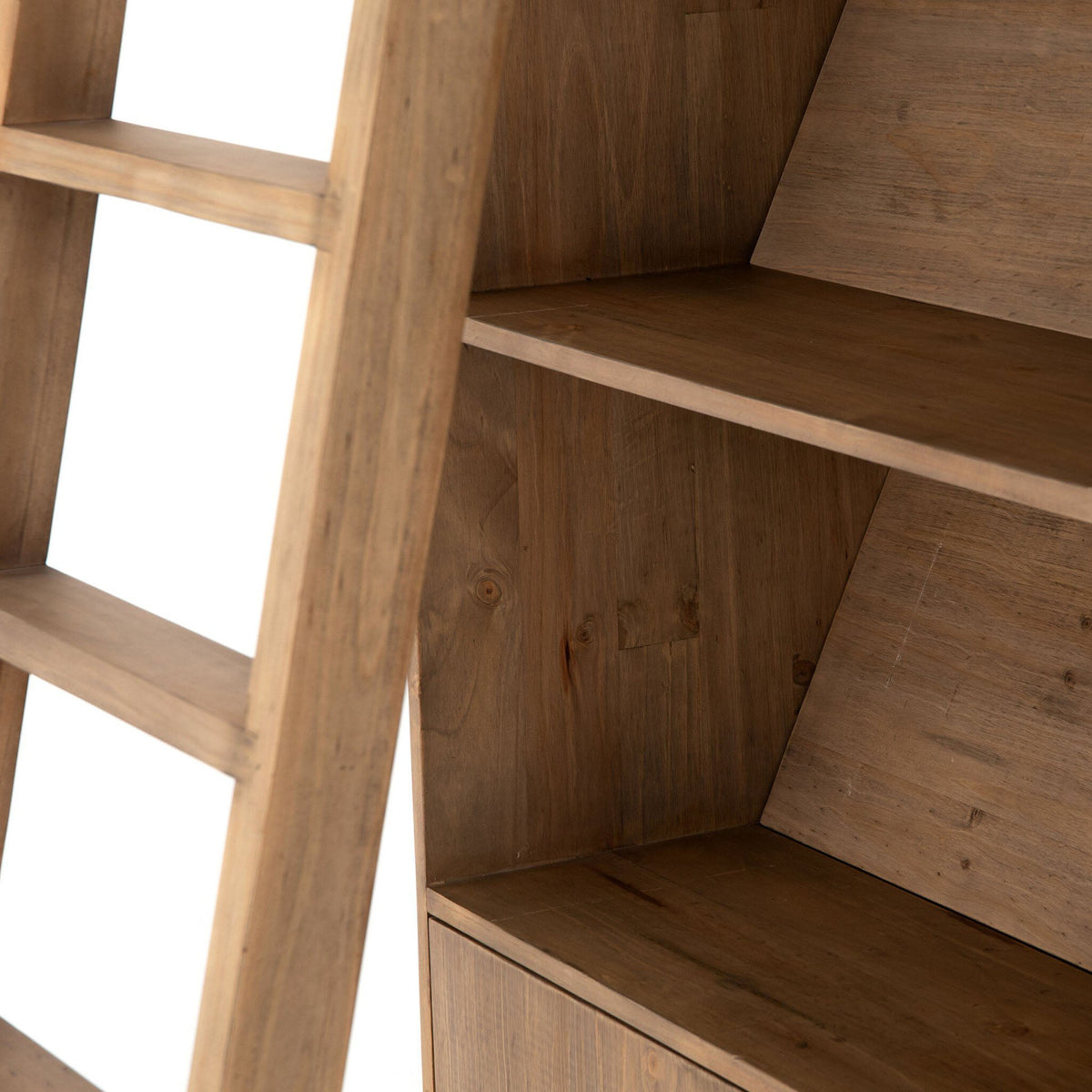 Bane Bookshelf - Smoked Pine - 70"W