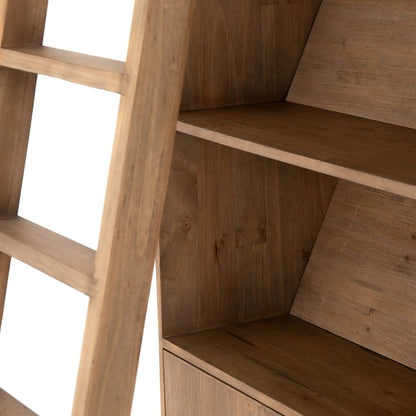 Bane Bookshelf - Smoked Pine - 70"W