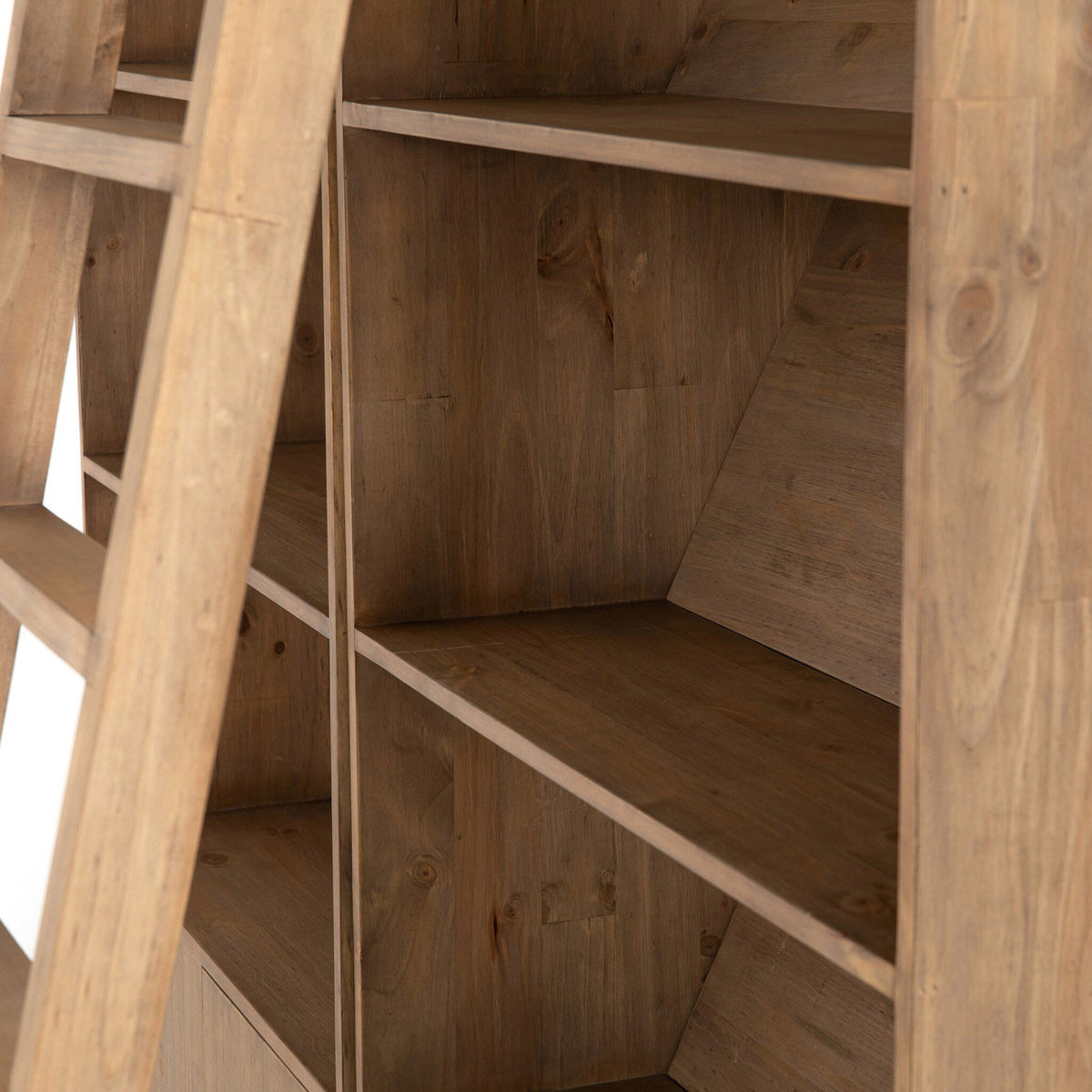 Bane Bookshelf - Smoked Pine - 70"W