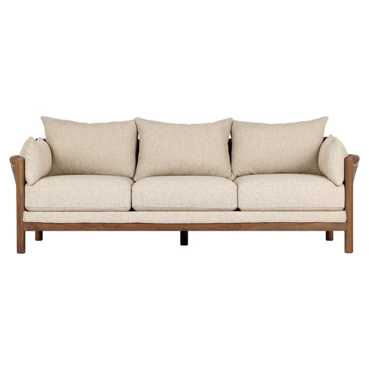 Barbosa Outdoor Sofa-86" - Concha Beige